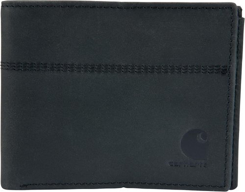 Carhartt Men's Casual Saddle Leather Wallet - Stylish, Durable Design | Multiple Colors Available