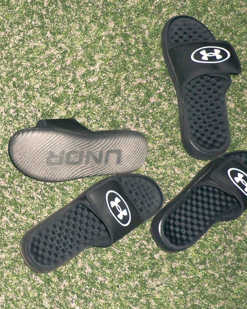 Under Armour Ignite Pro Slide Sandal for Men - Black/Galaxy Black/Black+8