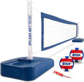 GoSports Splash Net Elite Pool Volleyball Game - Adjustable Water-Weighted Bases for Inground Pools