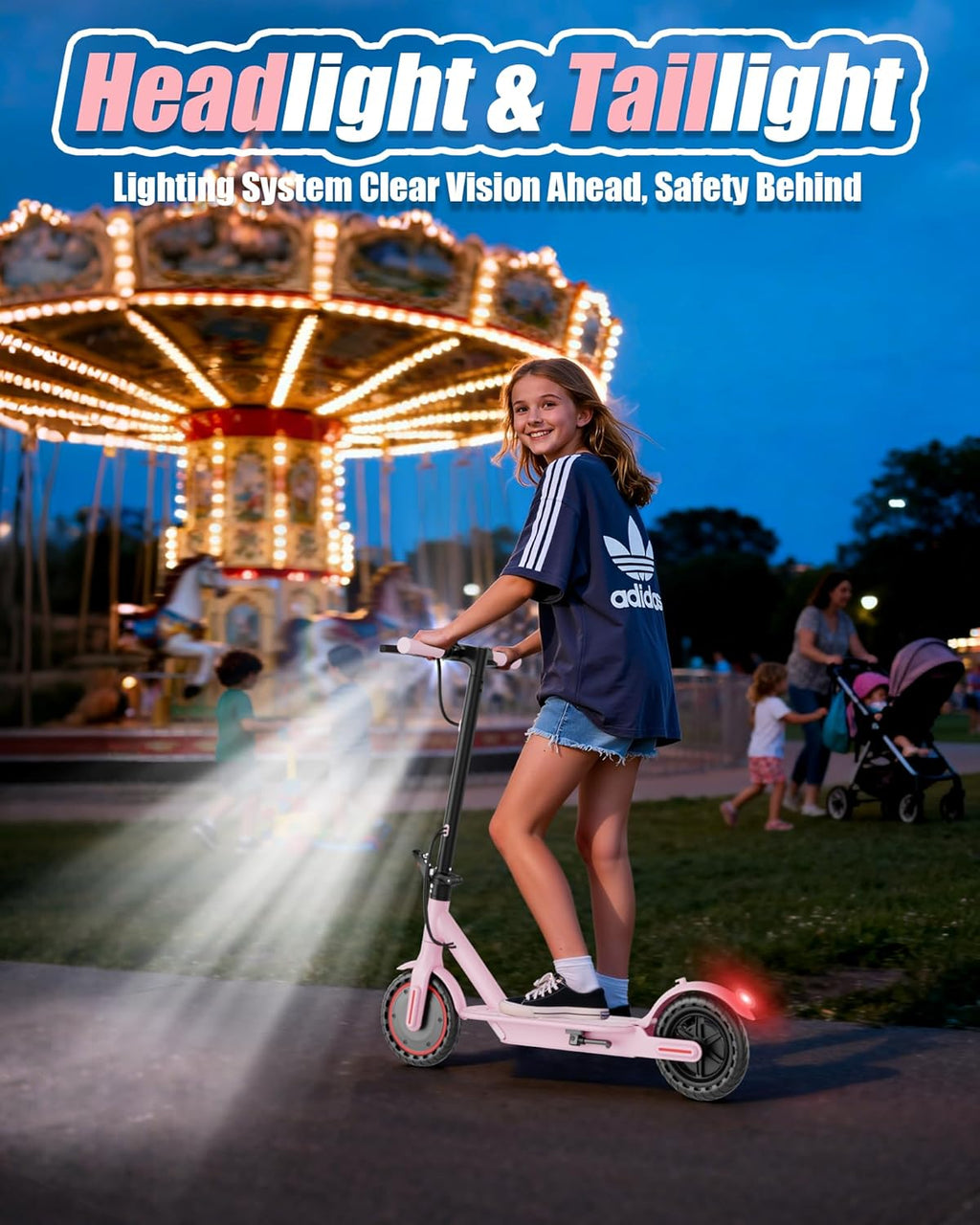 **Skiennix Electric Scooter - High-Speed Folding E-Scooter for Adults & Kids | 10-14" Tires, 50 Miles Range**