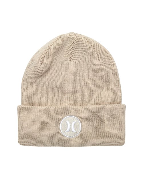 Hurley Beanie for Men Women - Classic Cable Knitted Skull Cap, Lightweight Winter Hat for Men and Women, Size One Size, Oatmeal