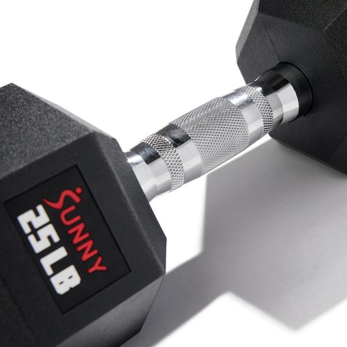 Sunny Health & Fitness Core Fit Hex Style Dumbbell 4.5 KG / 10 LBS (Pair) - SF-DB03-10