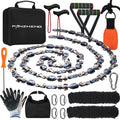Rope Saw 56 inch High Limb Rope Saws Tree Saw High Limb Both Sides, Pocket chainsaw with 11OZ Throw Weight
