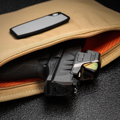 GRITR RD1MAX Red Dot Sight - RMR Footprint Pistol Optic with Large Open Window & 6 MOA Dot