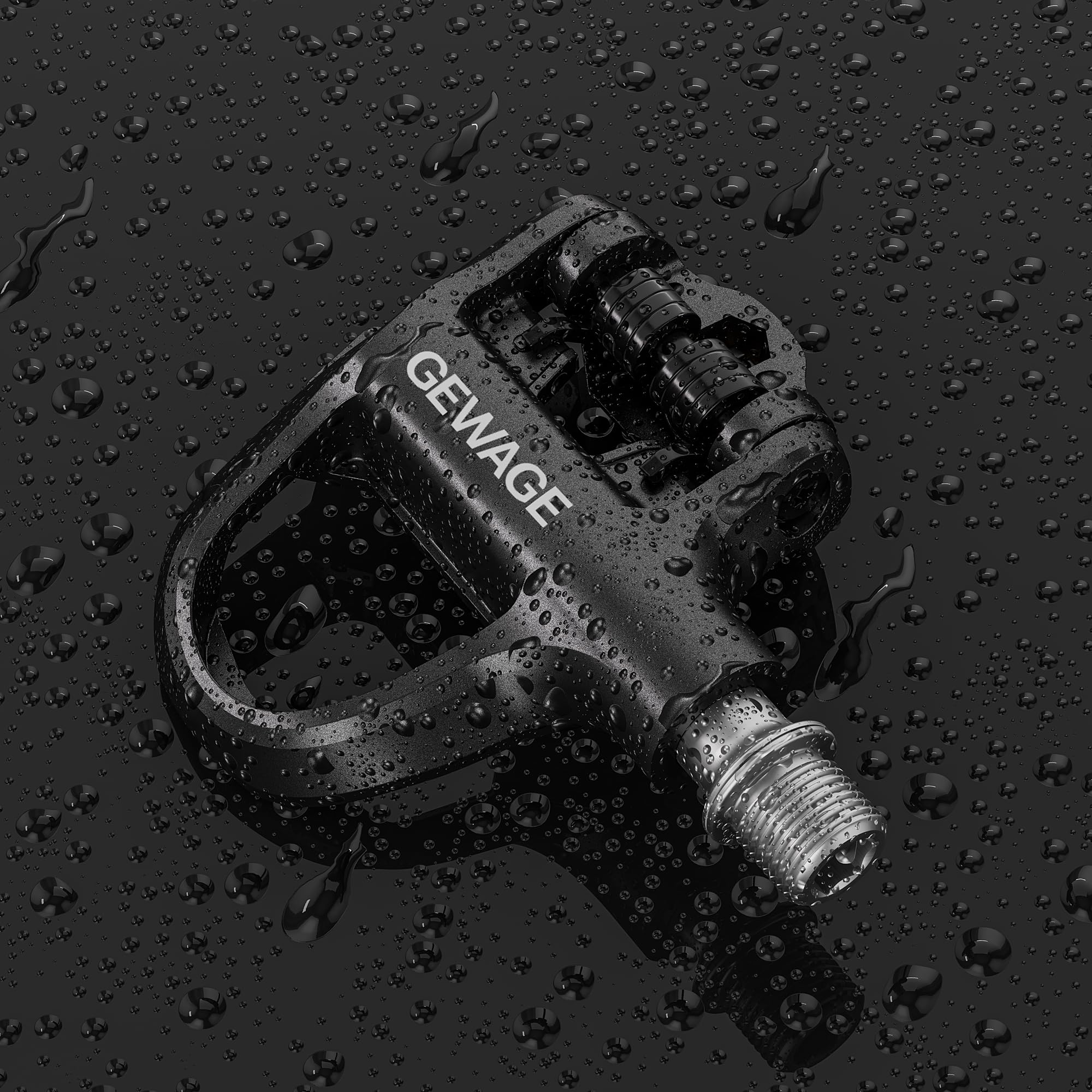 Road Bike Pedals- Ultralight Road Cycling Pedals Clipless Pedals with Cleats Set Compatible with Look KEO System