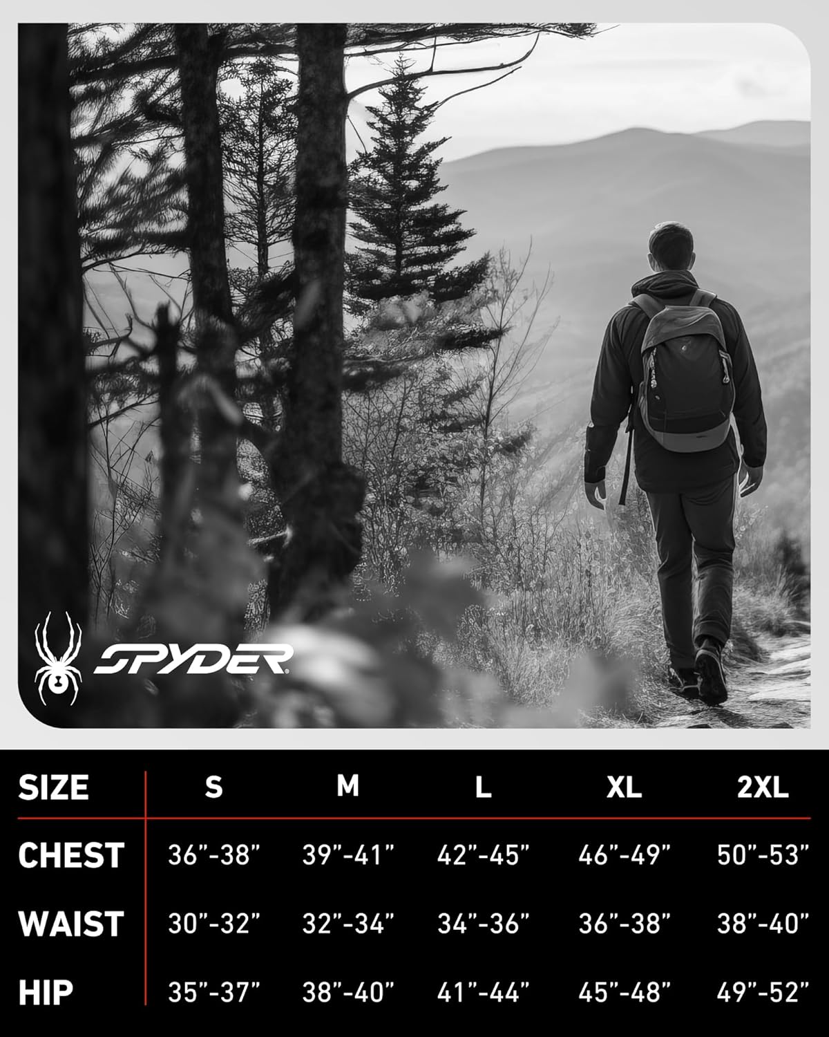 Spyder Men's Henley Shirt - Soft Cotton Blend Waffle Knit, Moisture-Wicking Quick-Dry Long Sleeve