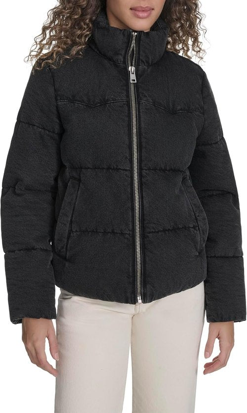 Levi's Women's Western Denim Puffer