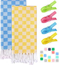 Antfuny Extra Large Turkish Beach Towels - Quick Dry, Sand-Free, Soft Cotton | 2 Pack, Lightweight & Compact