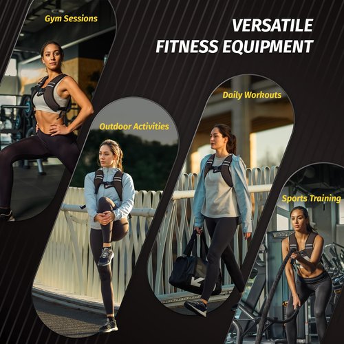 ZELUS Weighted Vest, Washable Z-Fit Soft Iron Weighted Vest for Women and Men, 5/10/15 lb Weight Vest with Reflective Strips & Adjustable Straps, Ultra Thin Weight Vest for Gym Strength Training, (5lb) Brown