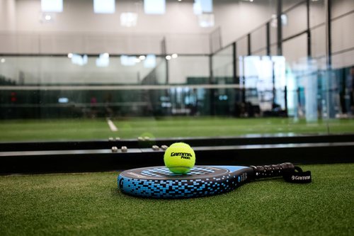 Gamma Mirage Padel Racket – Round Shape for Forgiveness & Maneuverability with Large Sweet Spot, Soft Feel - Enhanced Control, Spin, and Comfort for Skill Development
