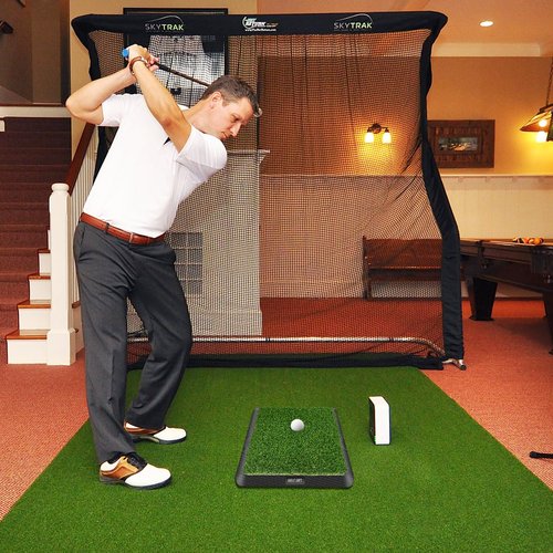 Golf Hitting Mat with Full Antislip & Repalce Base Design, 3-in-1 Golf Practice Mat for Clear Swing Path Feedback, Perfect Training Mat for Indoor or Outdoor, Golf Accessories for Golf Fans