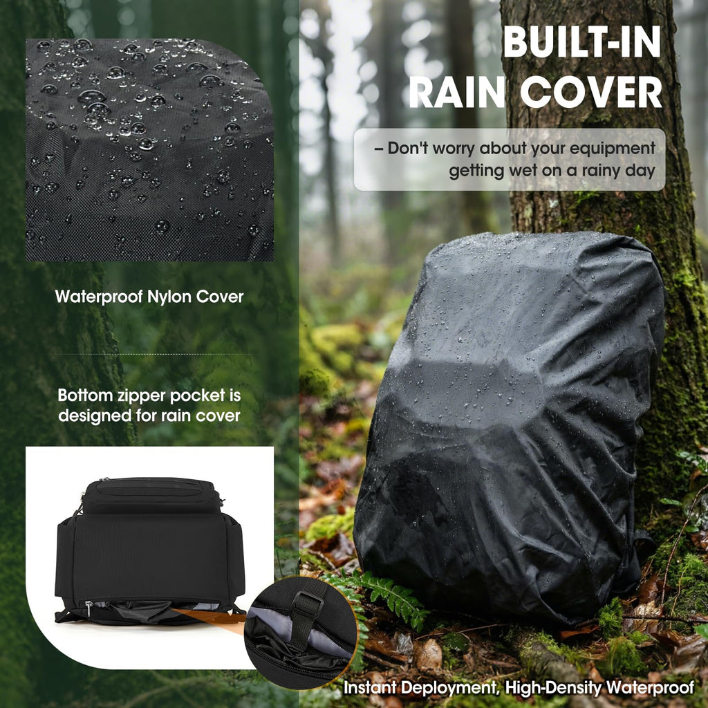 RAINSMORE Lightweight Running Hydration Backpack with 2L Water Bladder
