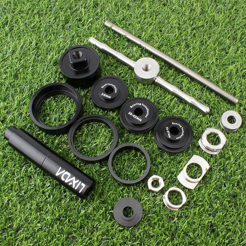 Lixada Bicycle Bearing Press Kit Bike Bottom Bracket Install and Removal Tool Kit Bike Bottom Bracket Remover for BB86/BB30/BB91/BB92/PF30