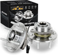 WEIZE 4WD Front Wheel Bearing & Hub Assembly - Fits Chevy GMC Silverado, Tahoe, Cadillac Escalade | 2-Pack