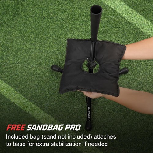 BaseGoal Baseball Tee for Kids - Adjustable Height Batting & Softball Tee | Perfect for Teeball & Travel