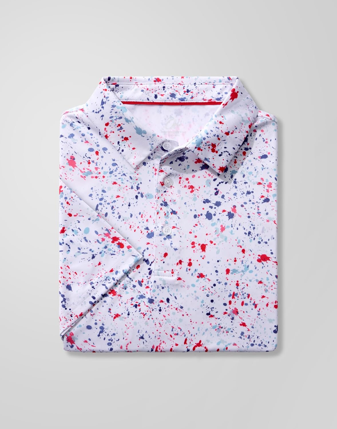 Obla Men's Golf Polo Shirt - Short Sleeve Dry Fit Performance | Moisture-Wicking Casual Style