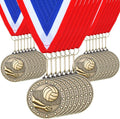 Remuuly Gold Medals - 30 Pcs Bulk Sports Awards for Basketball, Soccer, Baseball & More | 2'' Size