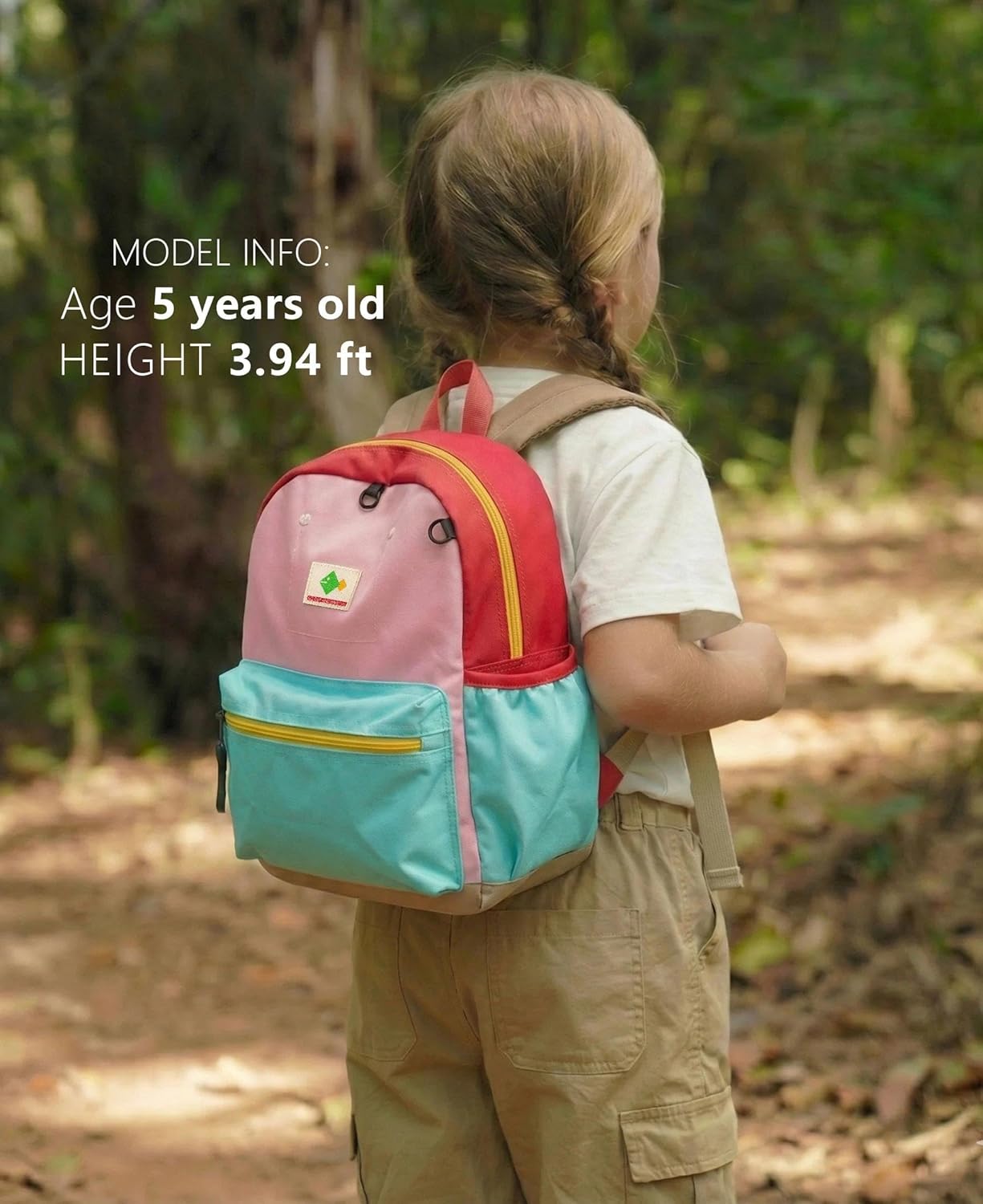 Skiennix Preschool Toddler Backpack - Mini School & Travel Bag for Boys and Girls | 11.6" Height