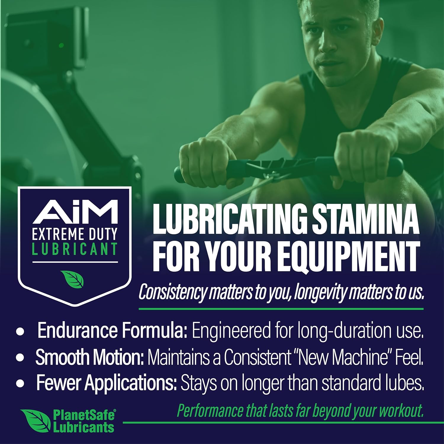 PlanetSafe Exercise Equipment Lubricant - Non-Toxic, Odorless Formula for Treadmills, Bikes & More | Small Bundle