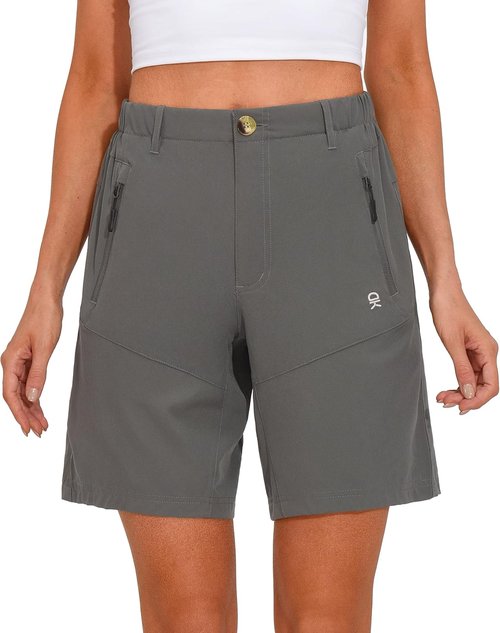 Little Donkey Andy Women's Quick-Dry Stretch Hiking Shorts - Perfect for Camping & Travel