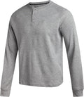 Spyder Men's Henley Shirt - Soft Cotton Blend Waffle Knit, Moisture-Wicking Quick-Dry Long Sleeve