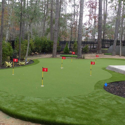 KINGTOP Numbered Golf Flag with Tube Inserted, All 8" L x 6", Putting Green Flags for Yard, 420D Nylon Mini Pin Flags, 1-9