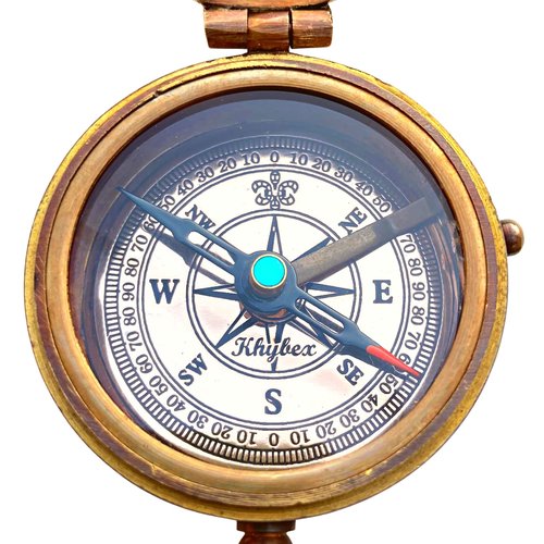 God's Way Compass - Baptism Gifts for Boys, Christian Gifts for Men, Catholic Gifts, Gifts for Teen Boys, Graduation Gifts, Inspirational Gifts for Woman, Sentimental Gifts (for I Know The Plans)