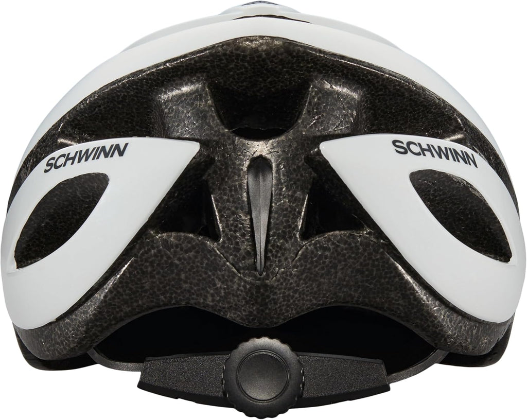 Schwinn Thrasher Adult Bike Helmet - Adjustable Fit 58-62 cm | Comfortable Padding & Air Vents