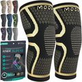 Modvel Compression Knee Brace - 2-Pack Support Sleeves for Running & Pain Relief | Ideal for ACL & Arthritis