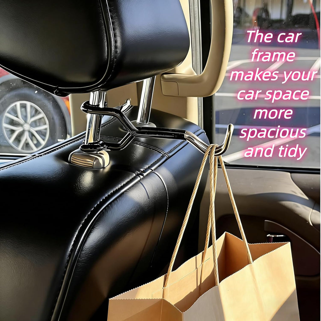 Skiennix 2-Pack Bow Hanger - Universal Headrest Mount for Truck & SUV | Quick Tool-Free Installation