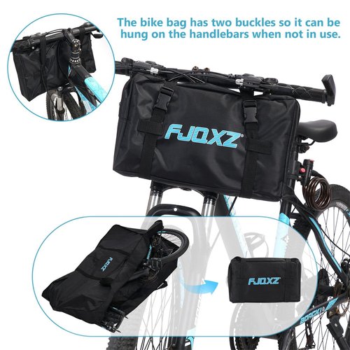 ltorrew 26 Inch Folding Bike Bag Waterproof Bike Travel Bag Durable Bicycle Carrier Bag Thick Bike Travel Case Outdoors Bicycle bag, for Air Travel, Car, Bus, Train