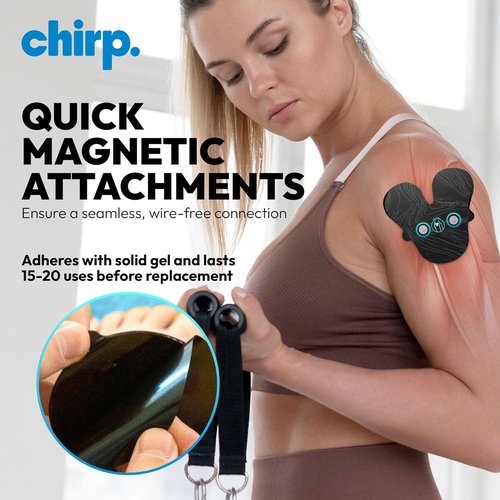 Chirp Halo Pads - Targeted Pain Relief & Deep Tissue Support for Back, Shoulders, Hips & More