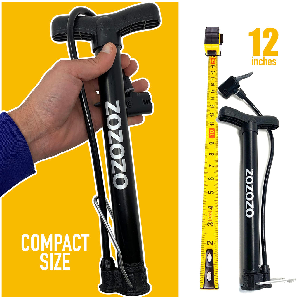 ZOZOZO Mini Stroller Tire Pump – Portable Air Pump for Jogging Strollers, Fits BOB, Graco, Thule, Bugaboo, Bumbleride & More – Compact, Easy to Use, Perfect for On-the-Go Parents