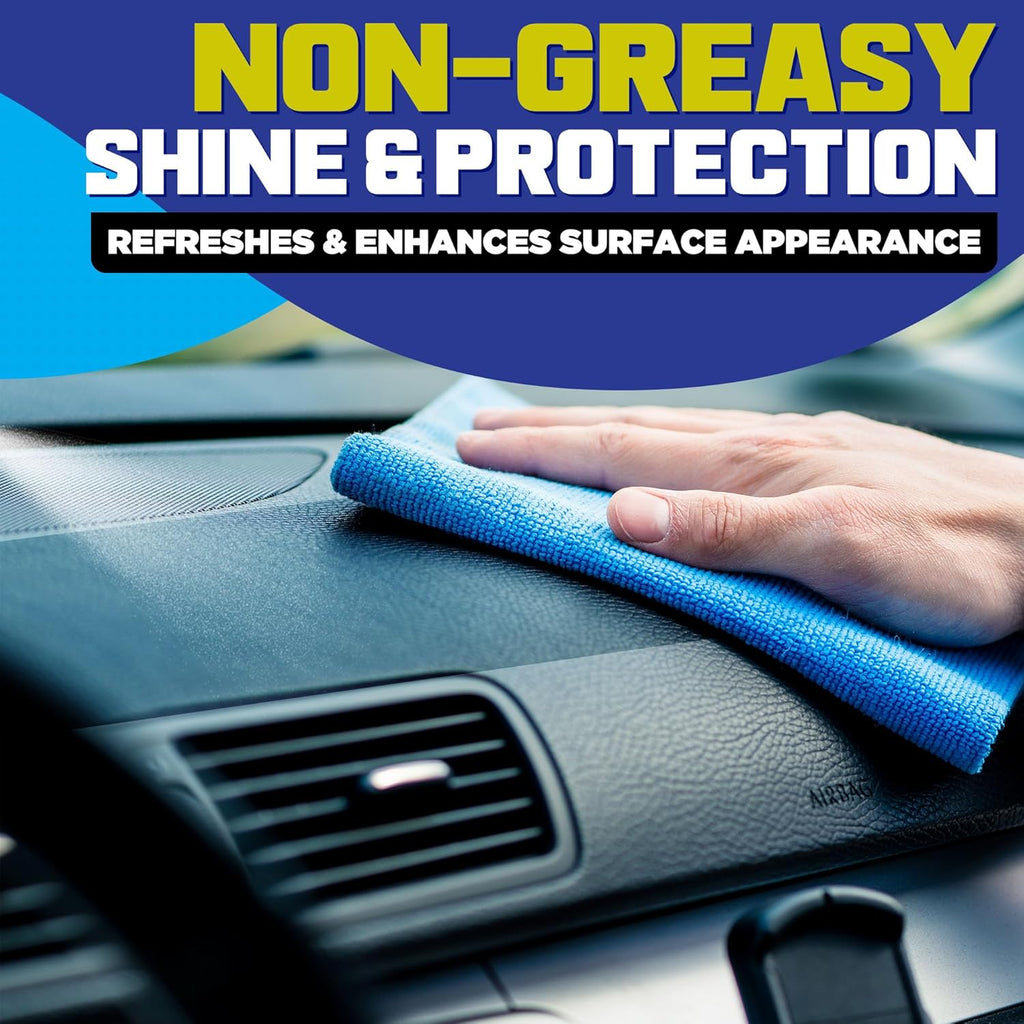 UV Protection Spray - Non-Greasy Matte Finish for Outdoor Surfaces | Reduces Fading, Cracking & Stains - Includes Sprayer & Towel