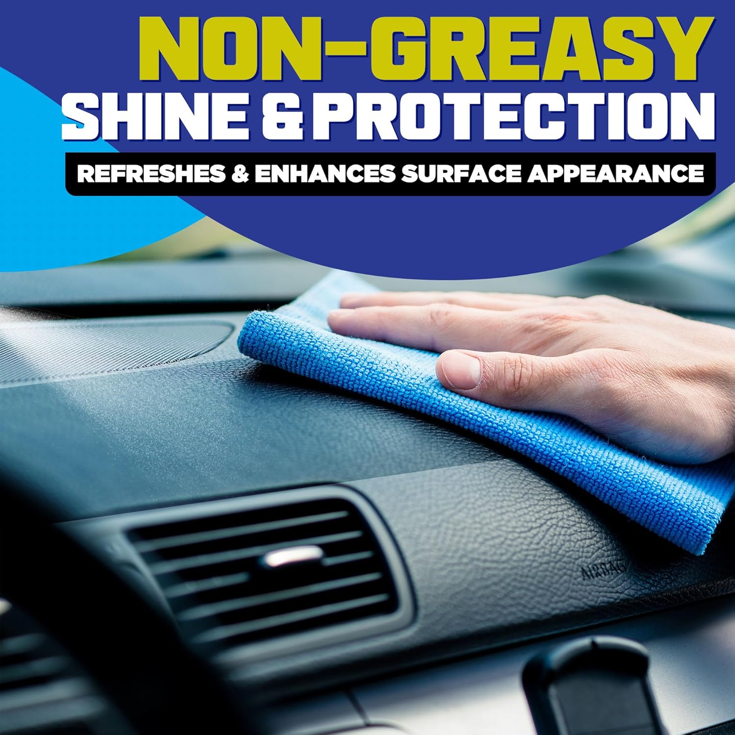 UV Protection Spray - Non-Greasy Matte Finish for Outdoor Surfaces | Reduces Fading, Cracking & Stains - Includes Sprayer & Towel