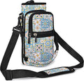 Icolor Water Bottle Carrier Bag - Insulated Neoprene Crossbody Holder with Phone Pocket | 25/32/40 oz