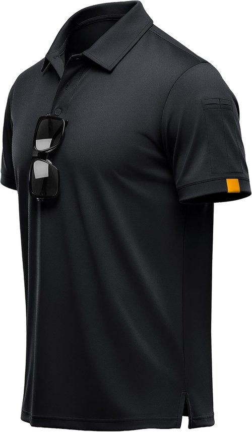 MAGCOMSEN Men's Polo Shirts - Short Sleeve Casual Golf Polos with Moisture-Wicking Performance | Stylish & Comfortable