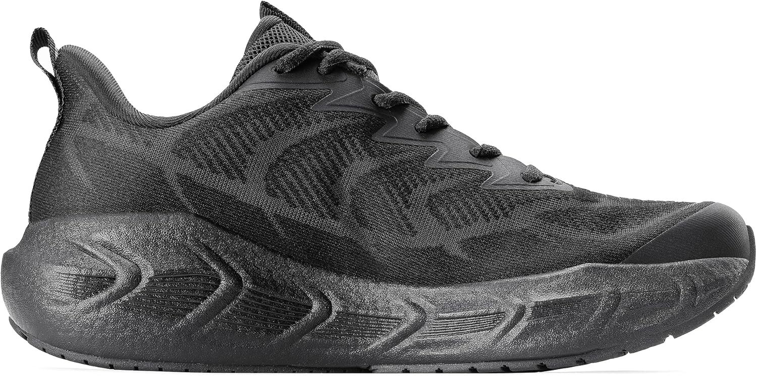 Skiennix Men's Cushioning Athletic Sneakers - Lightweight Non-Slip Running & Walking Shoes | Comfortable Gym Training
