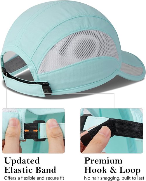 GADIEMKENSD Quick-Dry Running Hat - Cooling Breathable Mesh Design for Ultimate Comfort