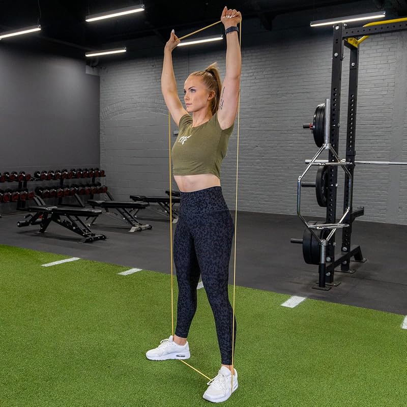 Light Beige Latex-Free Resistance Bands Set 41" (3–35 lbs) – Recovery & Rehab