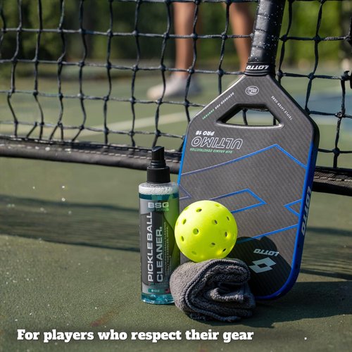 Big Shot Golf Pickleball Paddle Cleaner, Grip & Paddle Reset Spray, Erase Dirt & Grime, Increase Performance of Pickleball Paddles | 8 floz