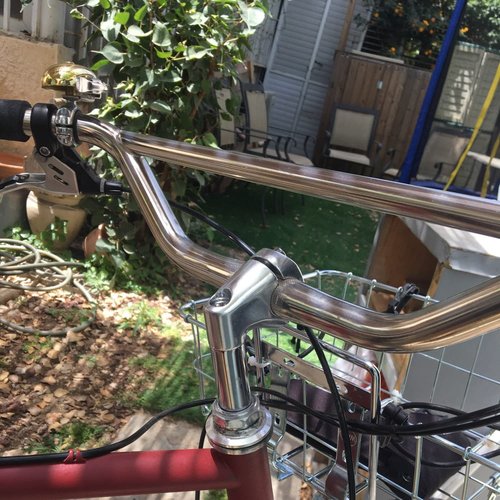 WEERAS Road Bike Stem Fixed Gear Bicycle Gooseneck Handlebar Stem 22.2x22.2x220mm Silver