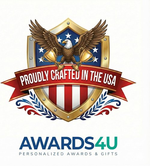 Custom Trophy Cup by [Brand Name] - 14” Tall Engraved Gold & Silver Award for Sports | Personalized MVP Plate