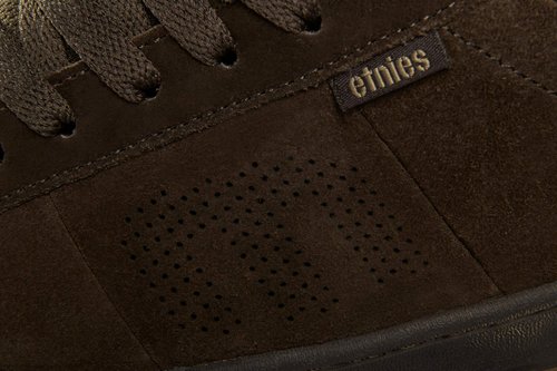 Etnies Kingpin - Classic Skate Heritage Fashion Style with on-Trend Puffy Look, Reinforced Cupsole - Brown/Black/Tan - 7