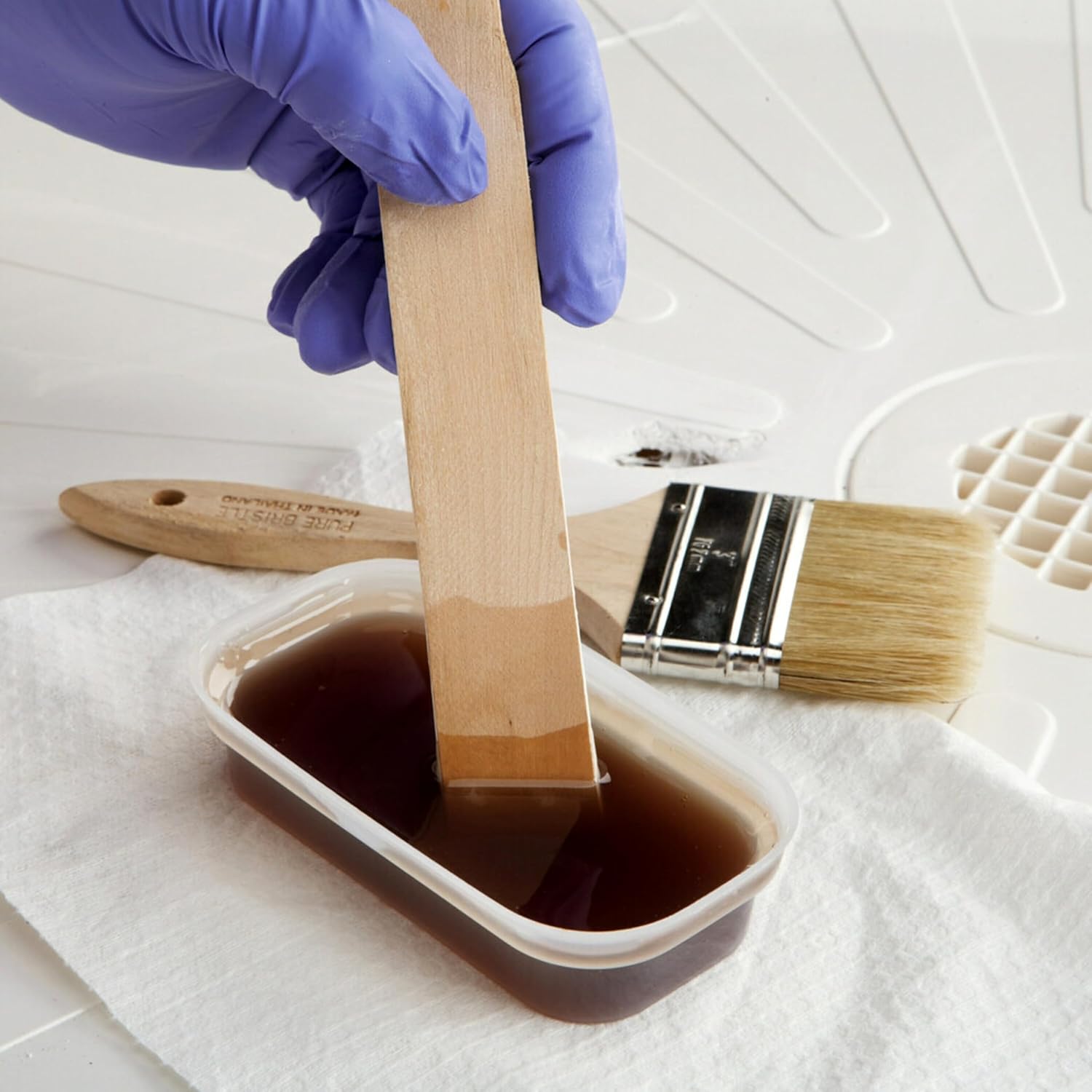 Skiennix Fiberglass Resin Repair Kit - All-in-One Set with Hardener, Cloth & Tools | 0.45 Pint (7.2 oz)