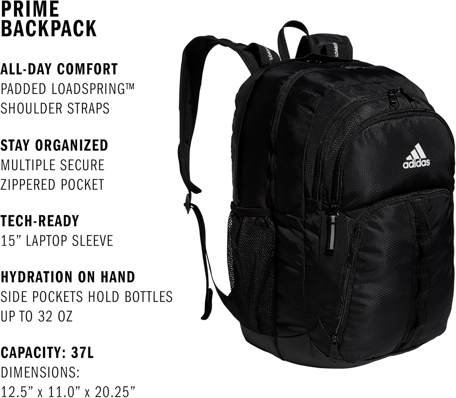 Prime 6 Backpack - Durable Travel Companion with Multiple Compartments | Stylish Design