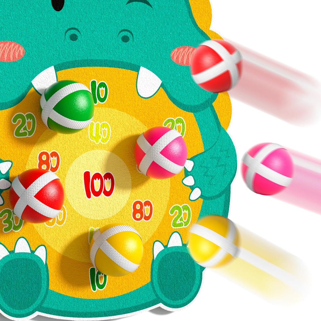 Bennol Outdoor Dinosaur Dart Game - Fun Indoor & Outdoor Toy for Kids Ages 3-8 | Perfect Birthday Gift