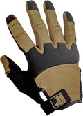 PIG Alpha Tactical Gloves - Full Dexterity Shooting Gloves | Touchscreen Compatible, Breathable