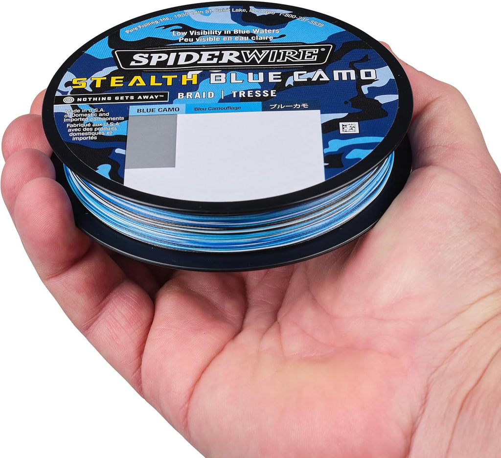 SpiderWire Stealth Braid Fishing Line - High Strength, Low Visibility | 300 Yards, Green