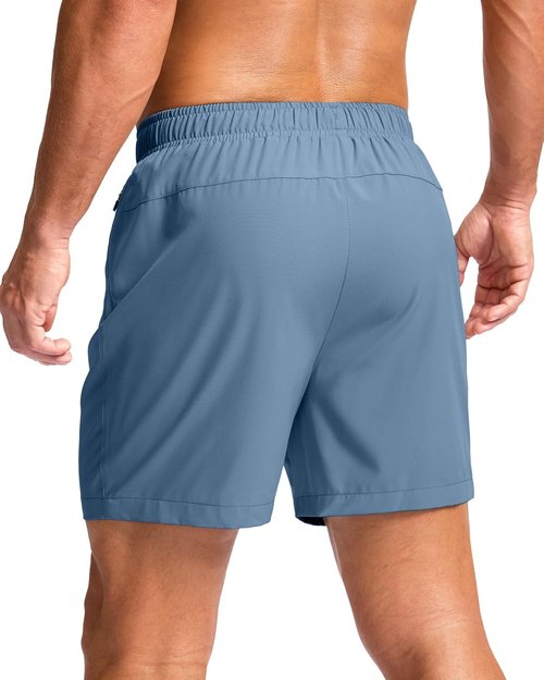G Gradual Men's Athletic Running Shorts - Quick Dry with Zipper Pockets | 7"/5"/9" Sizes for Gym & Hiking